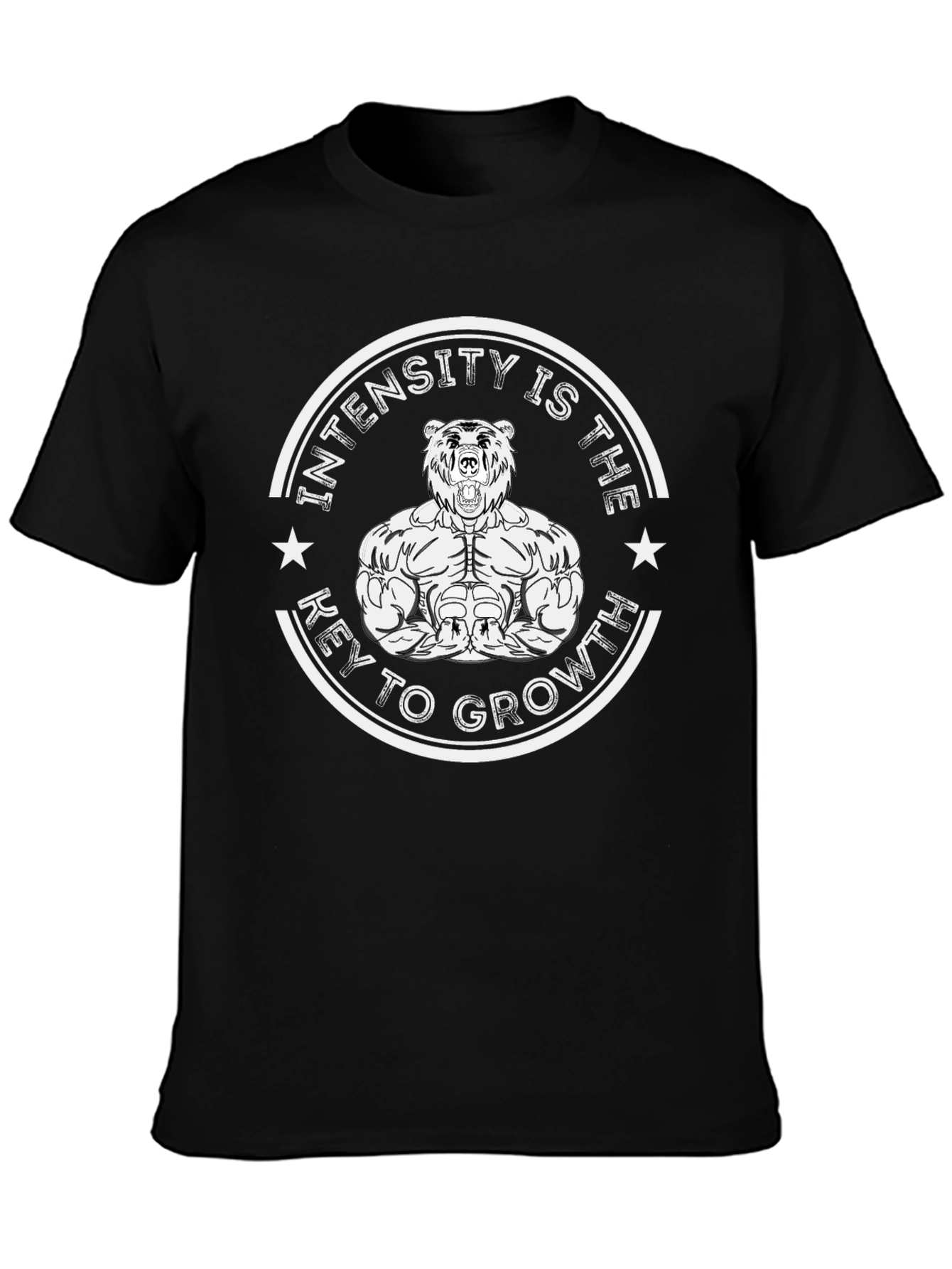Intensity is the Key to Growth Bear T-Shirt