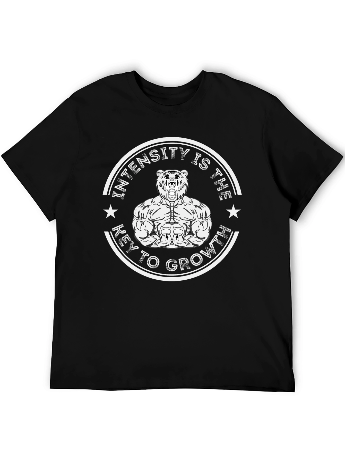 Intensity is the Key to Growth Bear T-Shirt