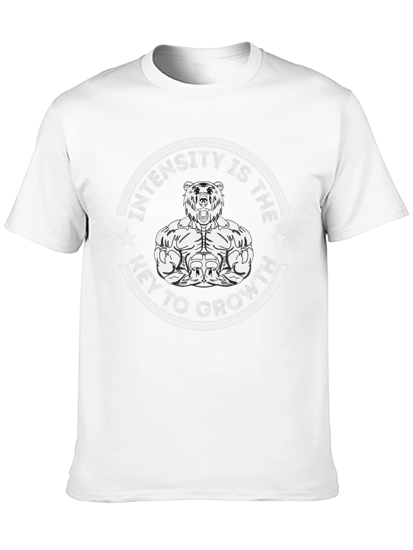 Intensity is the Key to Growth Bear T-Shirt