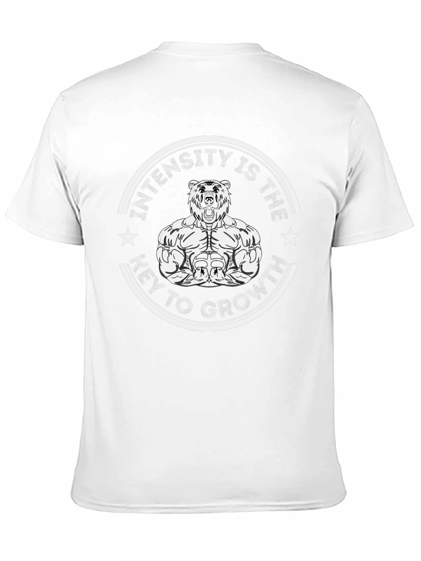 Intensity is the Key to Growth Bear T-Shirt