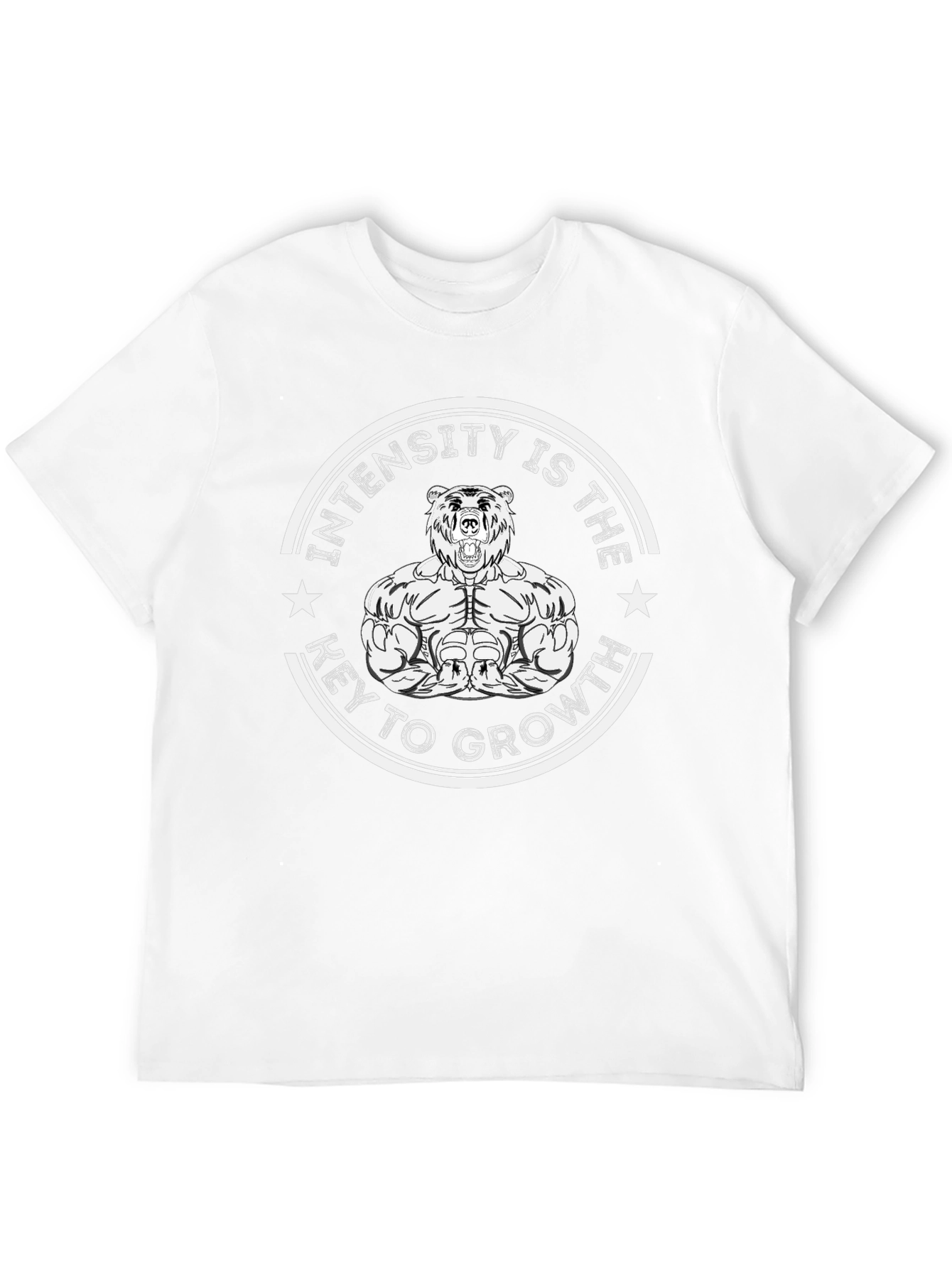Intensity is the Key to Growth Bear T-Shirt