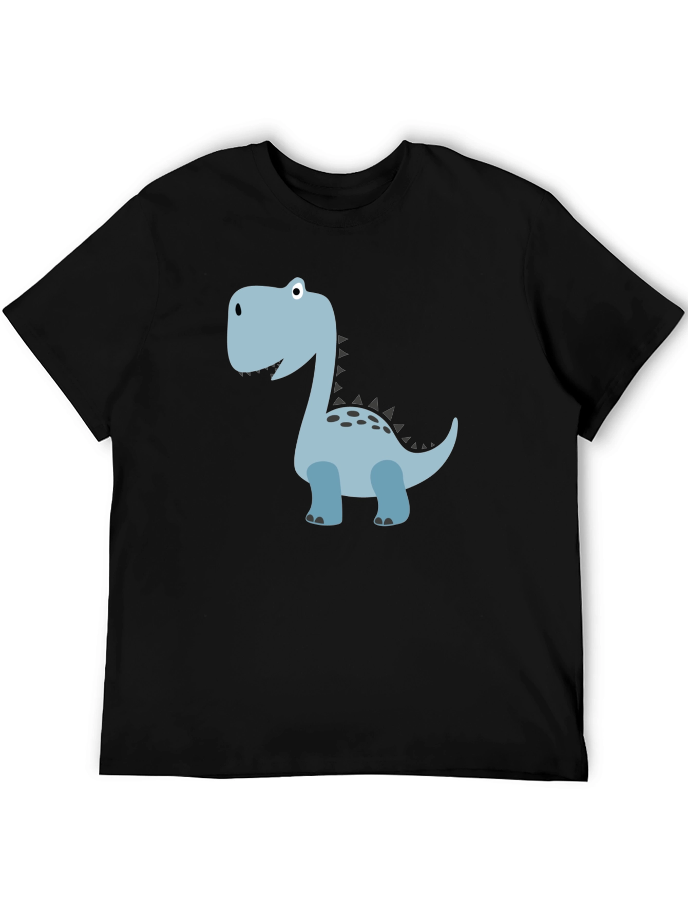 Dinosaur Graphic Tee - Mens Black T-Shirt