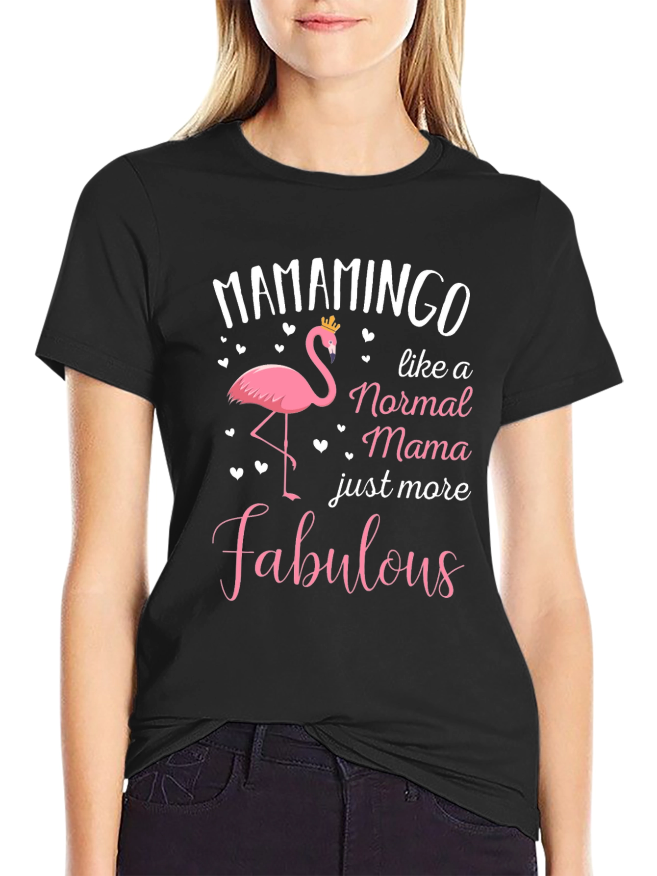 MAMAMINGO Flamingo T-Shirt - Fabulous Mama Tee