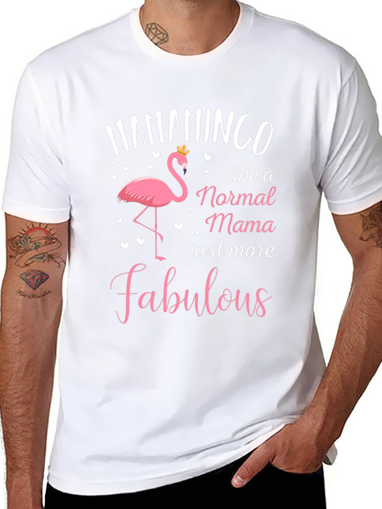 MAMAMINGO Flamingo T-Shirt - Fabulous Mama Tee