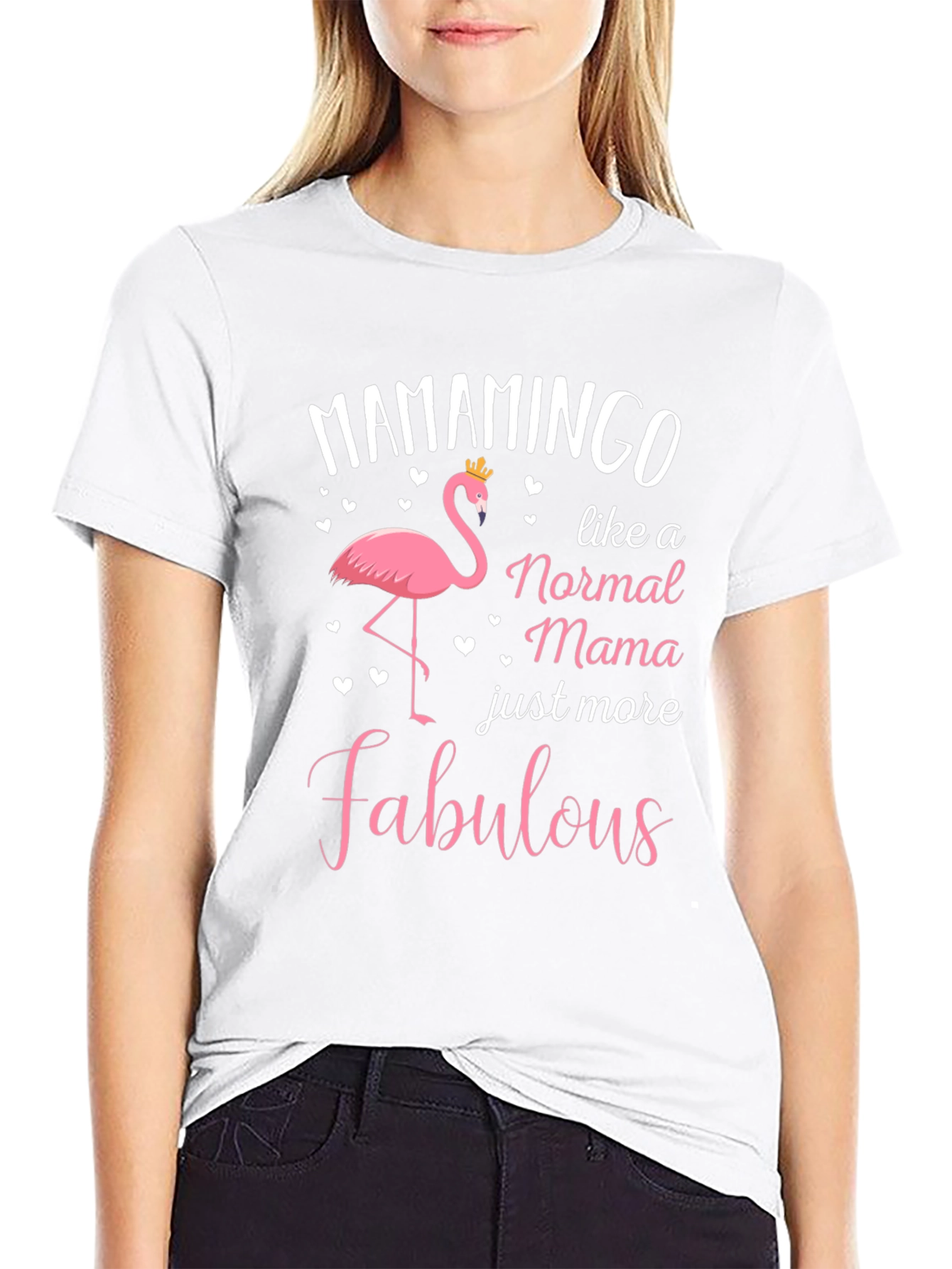 MAMAMINGO Flamingo T-Shirt - Fabulous Mama Tee