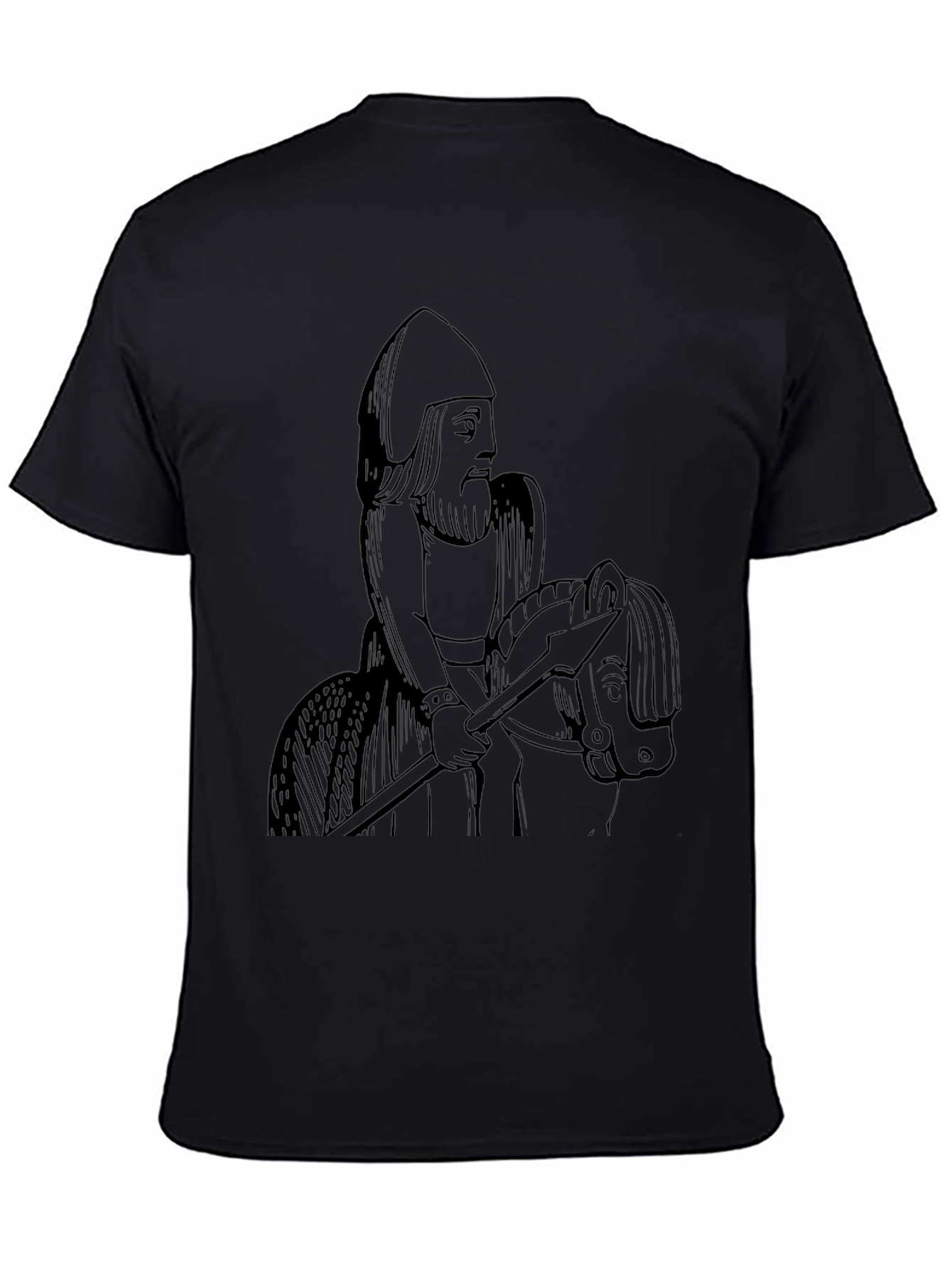 Black Knight Horseman Graphic Tee