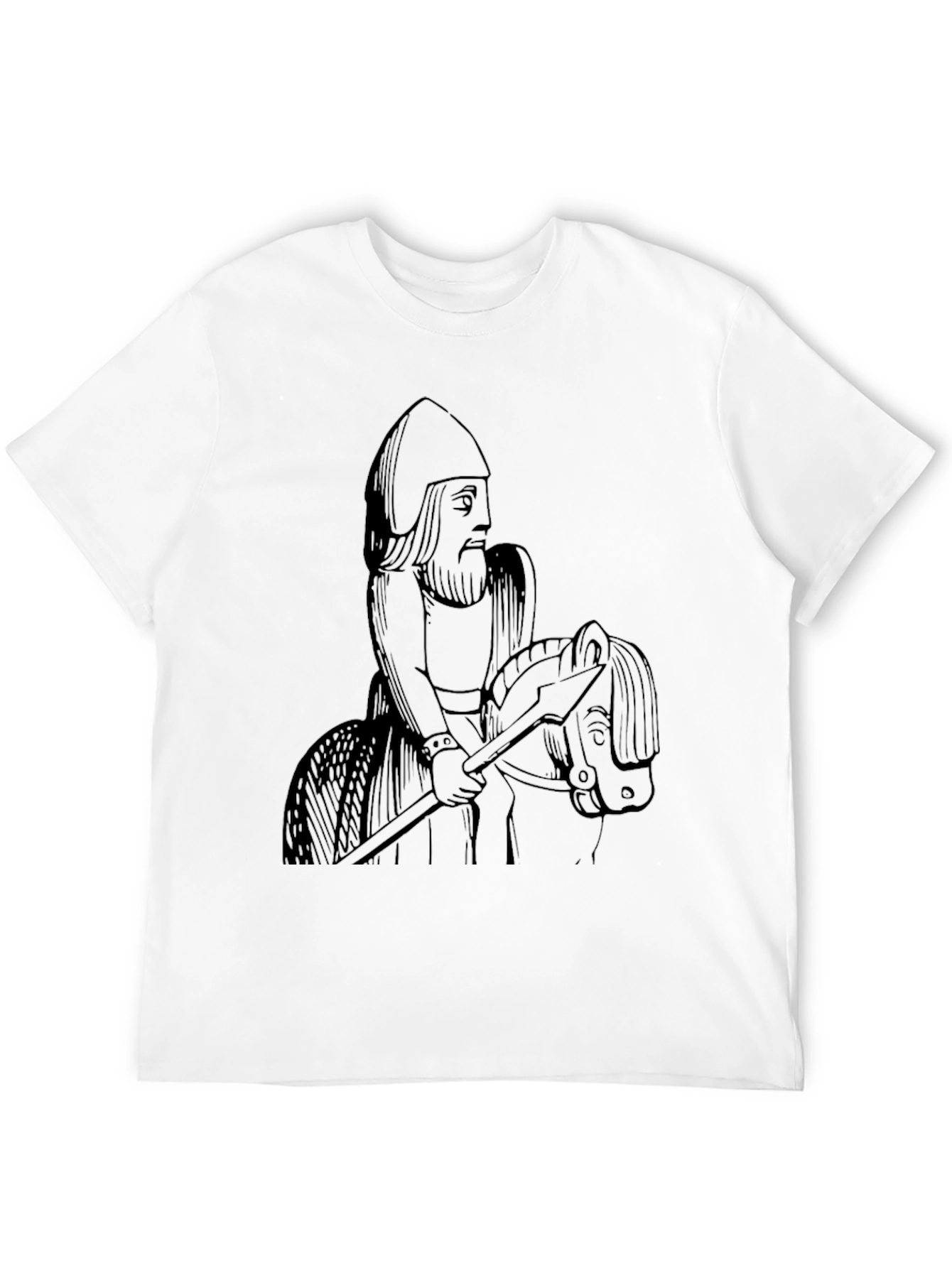 Black Knight Horseman Graphic Tee
