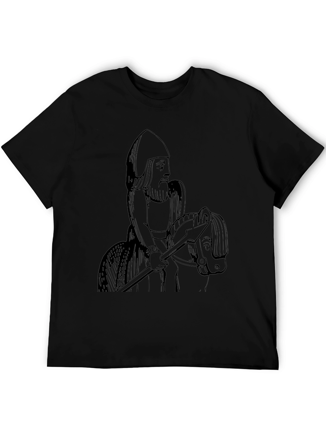 Black Knight Horseman Graphic Tee