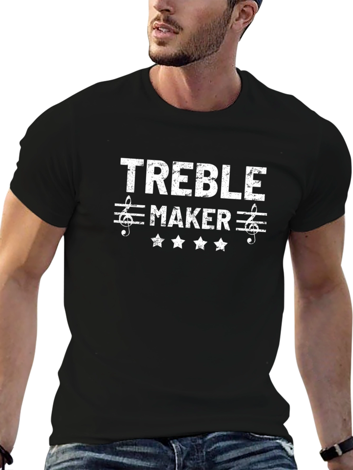 Treble Maker Graphic Tee - Music Lover Shirt