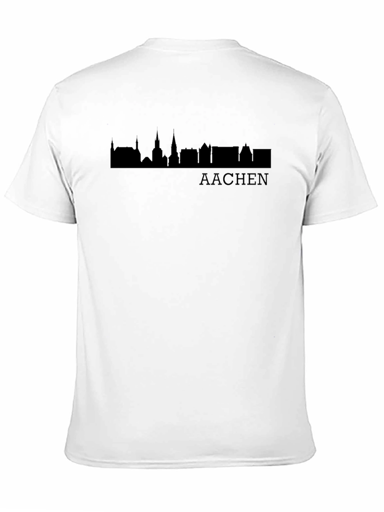 Aachen Skyline T-Shirt - Cityscape Silhouette Tee