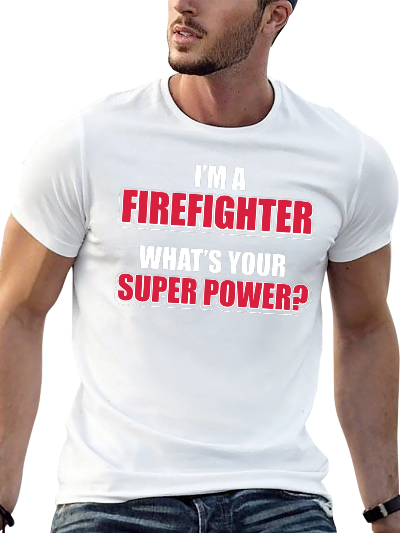 Firefighter Super Power T-Shirt