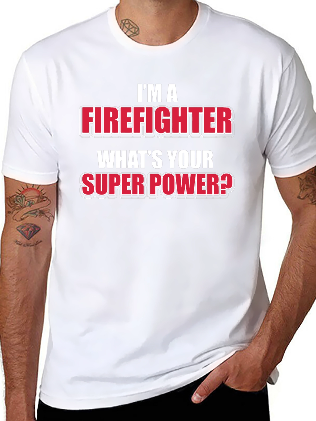 Firefighter Super Power T-Shirt