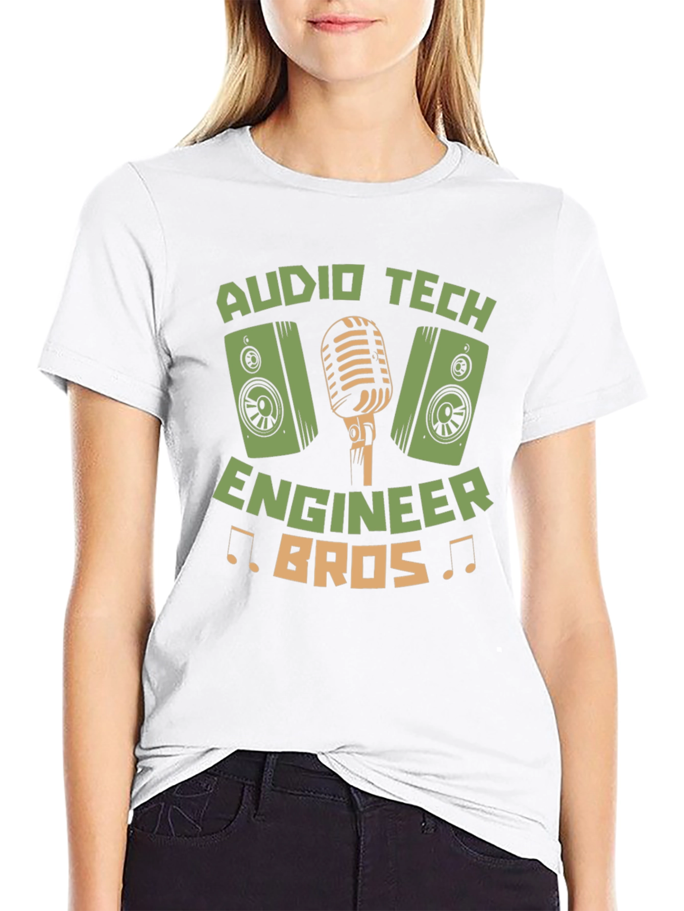 Audio Tech Engineer Bros T-Shirt