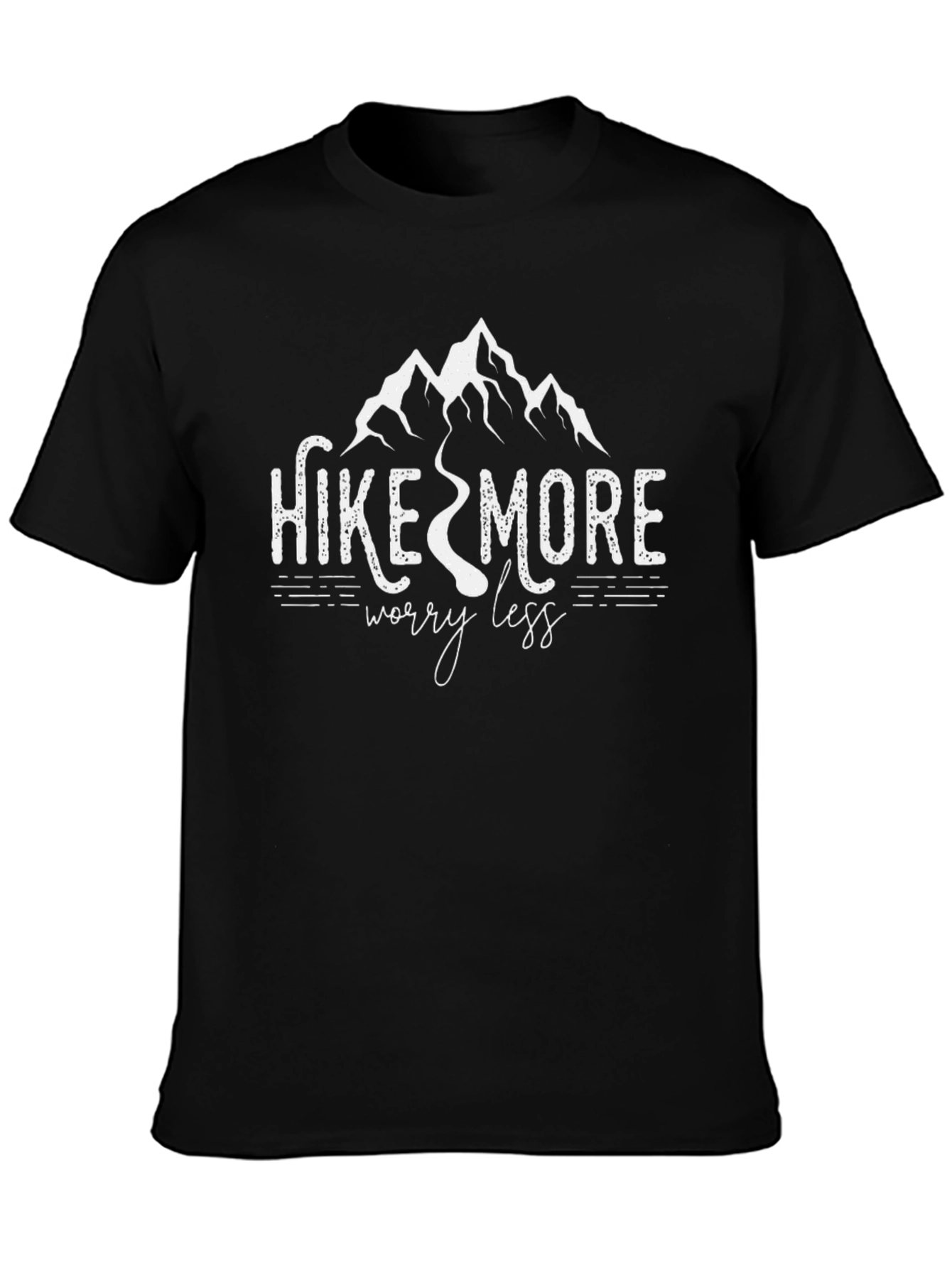 Hike More Worry Less Graphic Tee