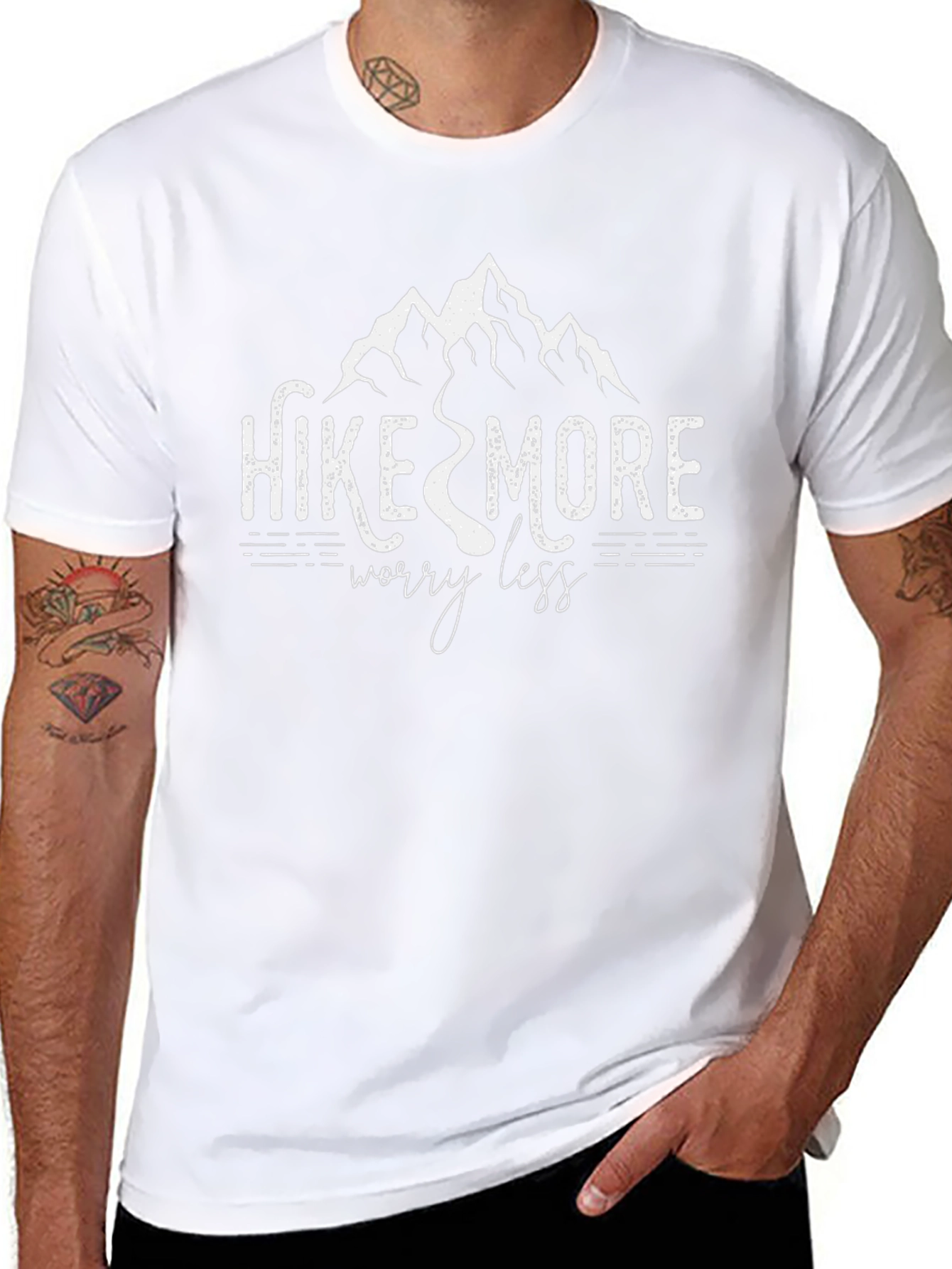 Hike More Worry Less Graphic Tee