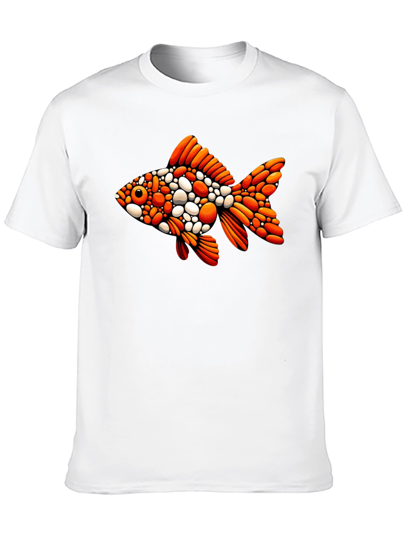 Goldfish Graphic Black T-Shirt