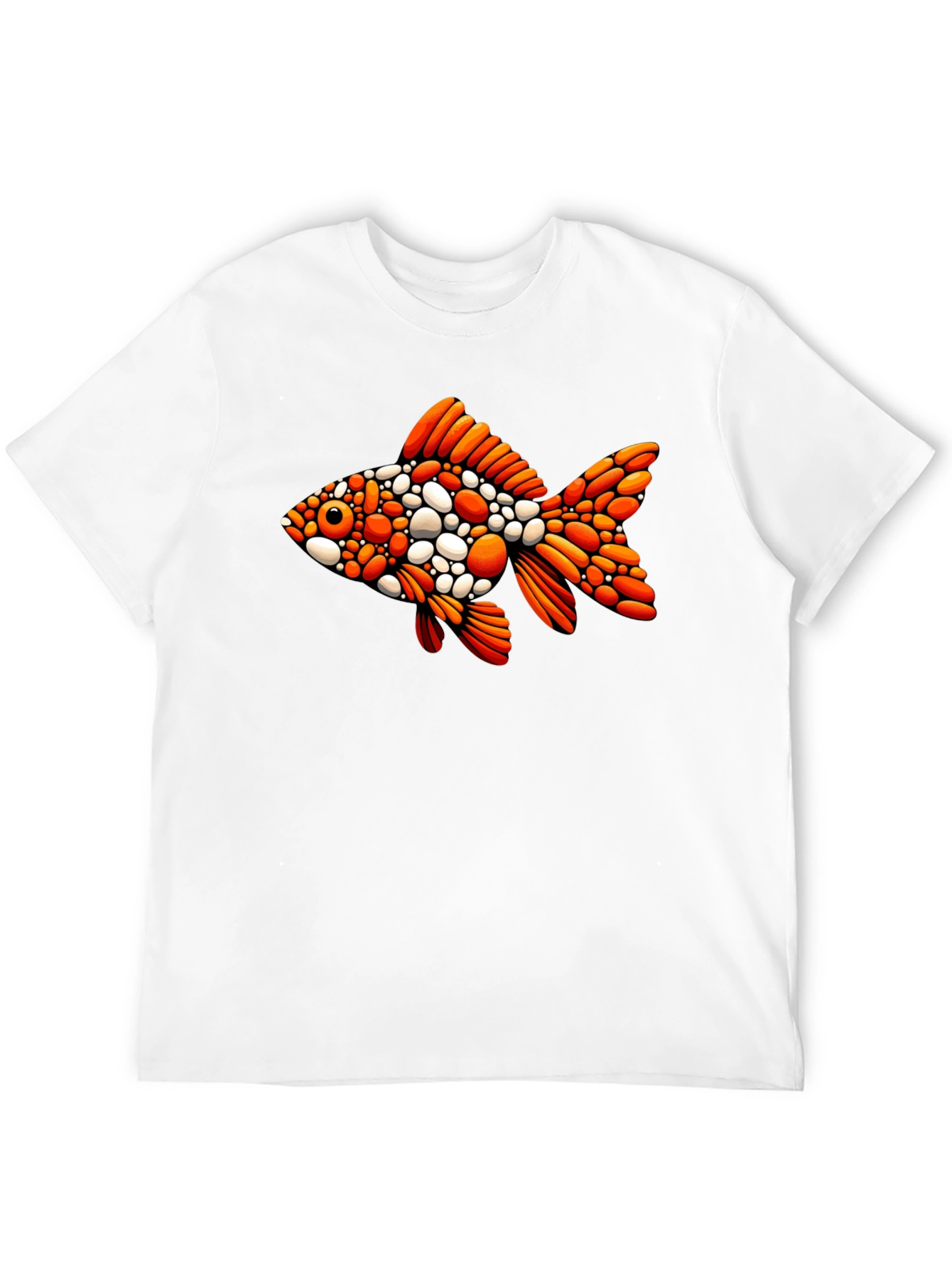 Goldfish Graphic Black T-Shirt