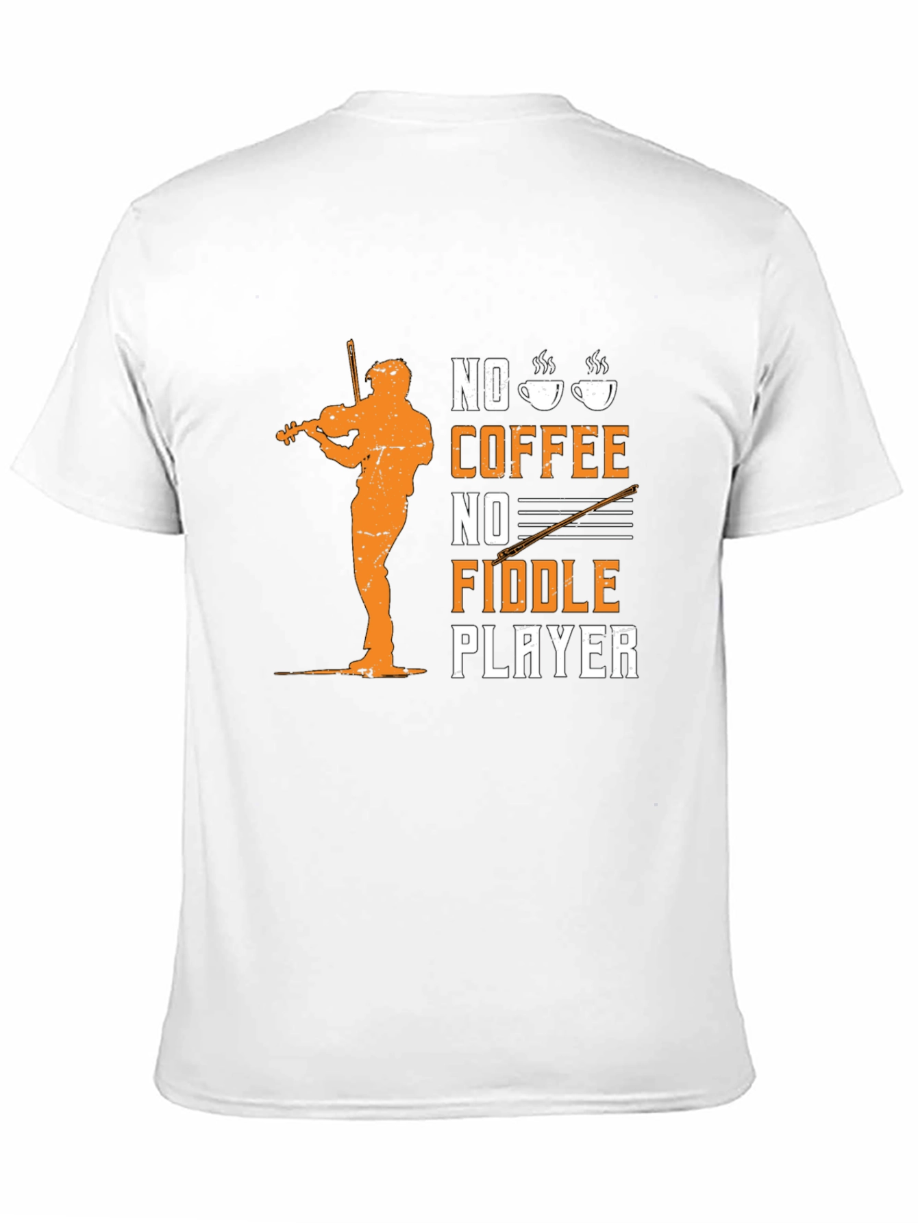 No Coffee No Fiddle Player T-Shirt