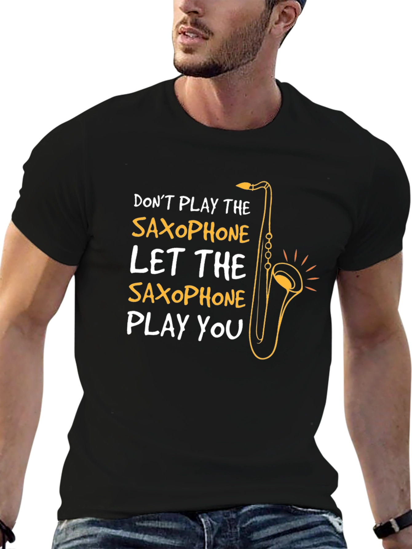 Saxophone Player Humor T-Shirt