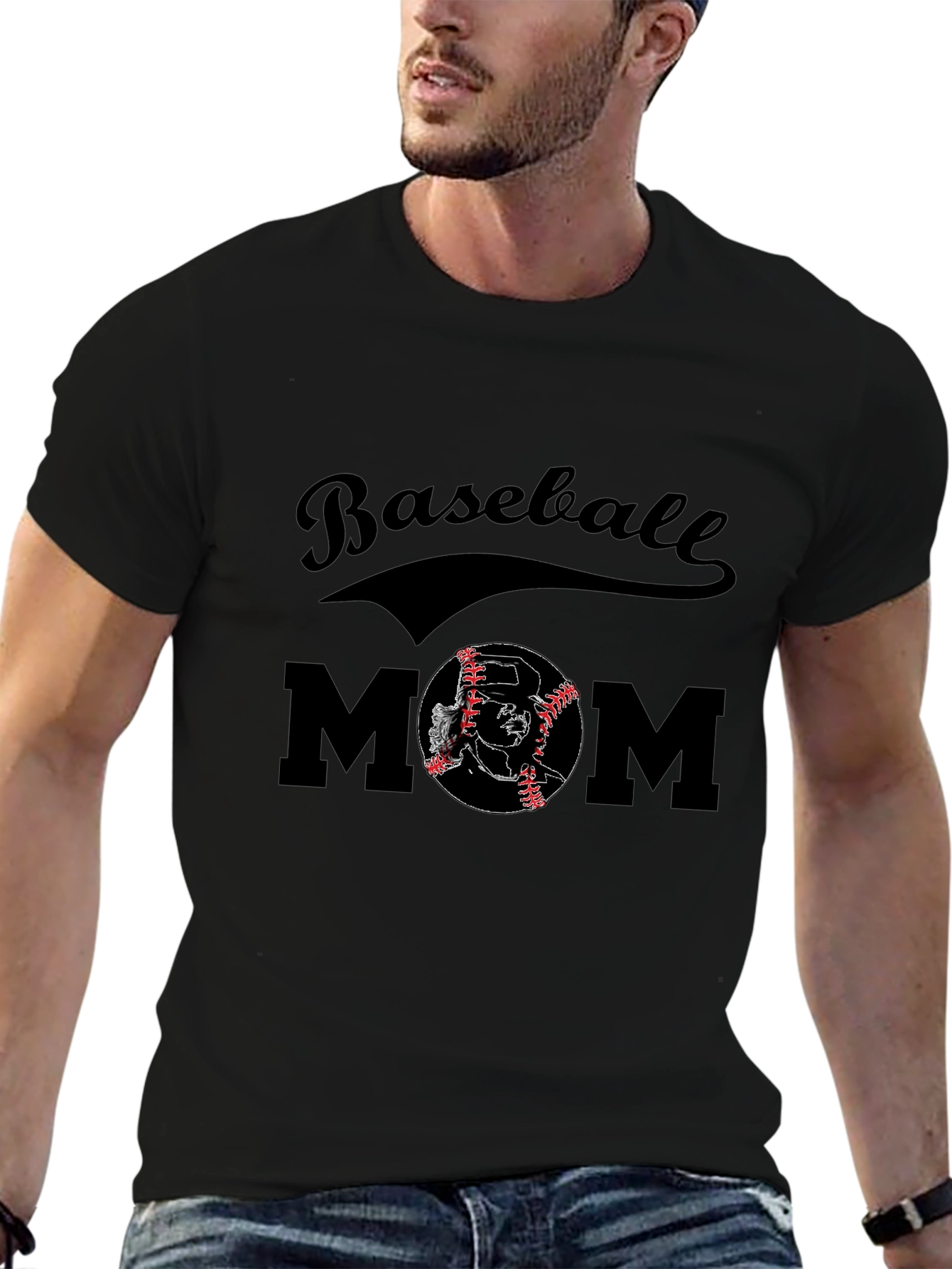 Baseball Mom Graphic Tee
