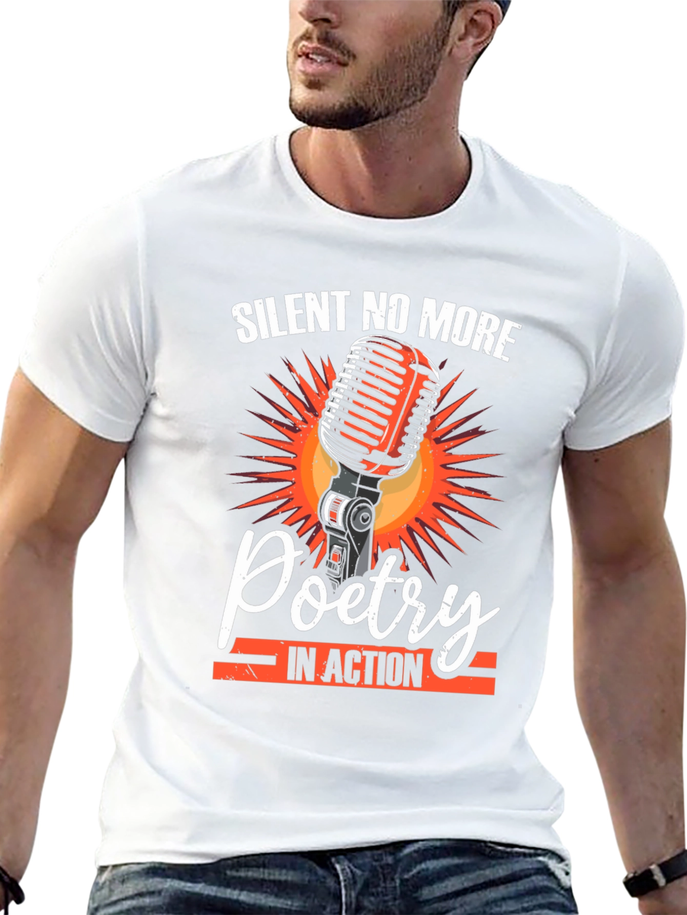 Silent No More Poetry In Action Graphic Tee