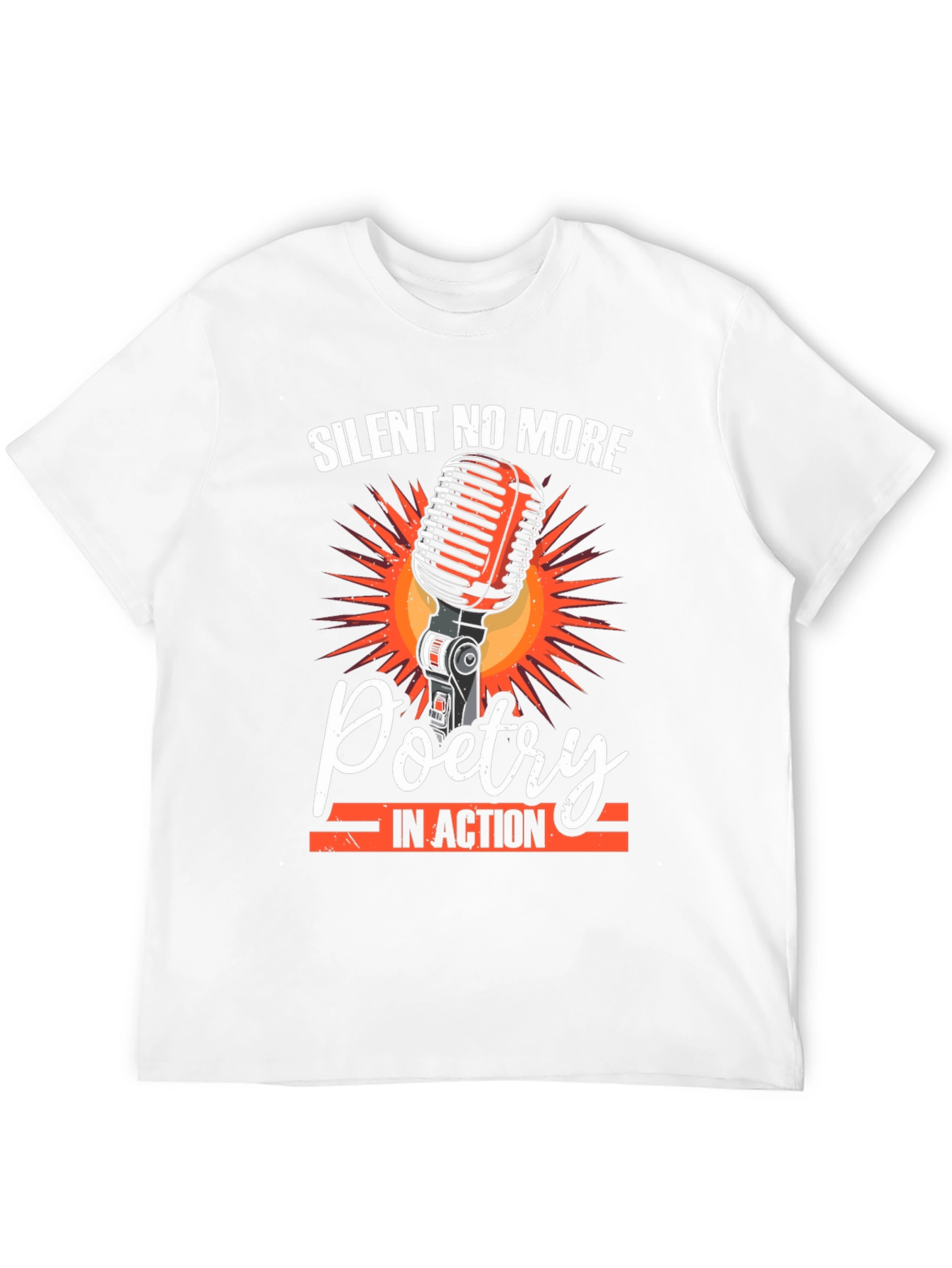 Silent No More Poetry In Action Graphic Tee