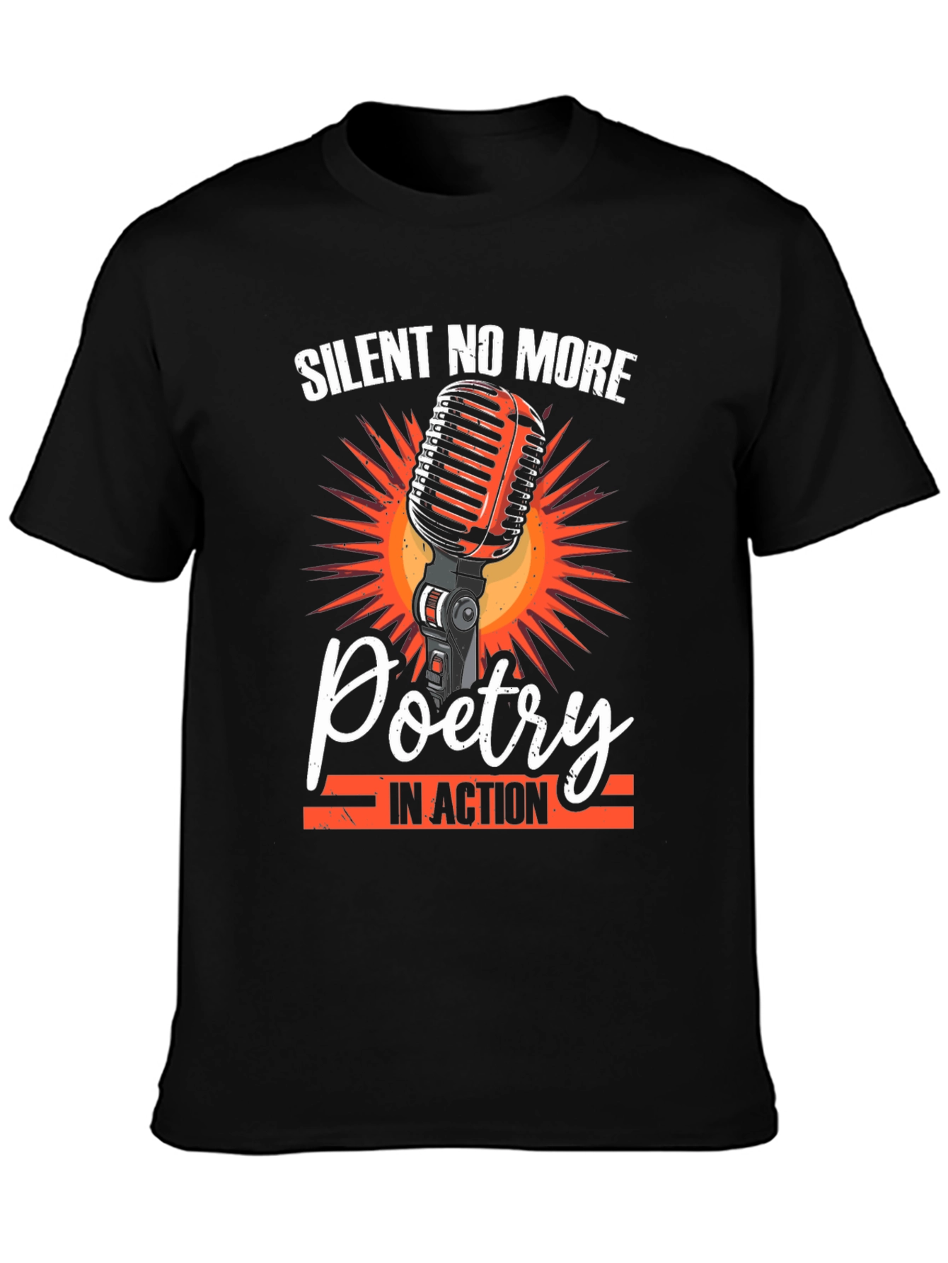 Silent No More Poetry In Action Graphic Tee