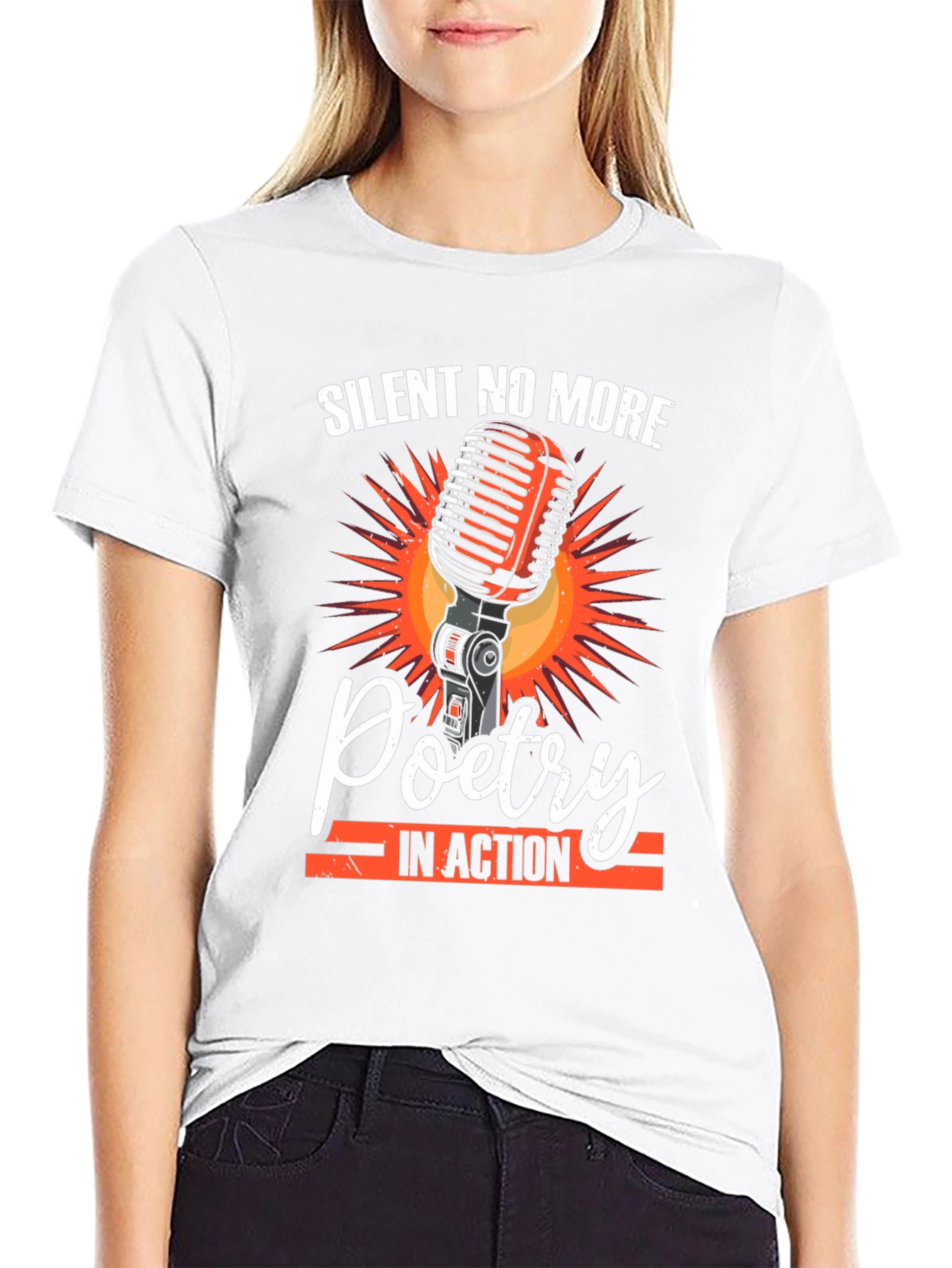 Silent No More Poetry In Action Graphic Tee