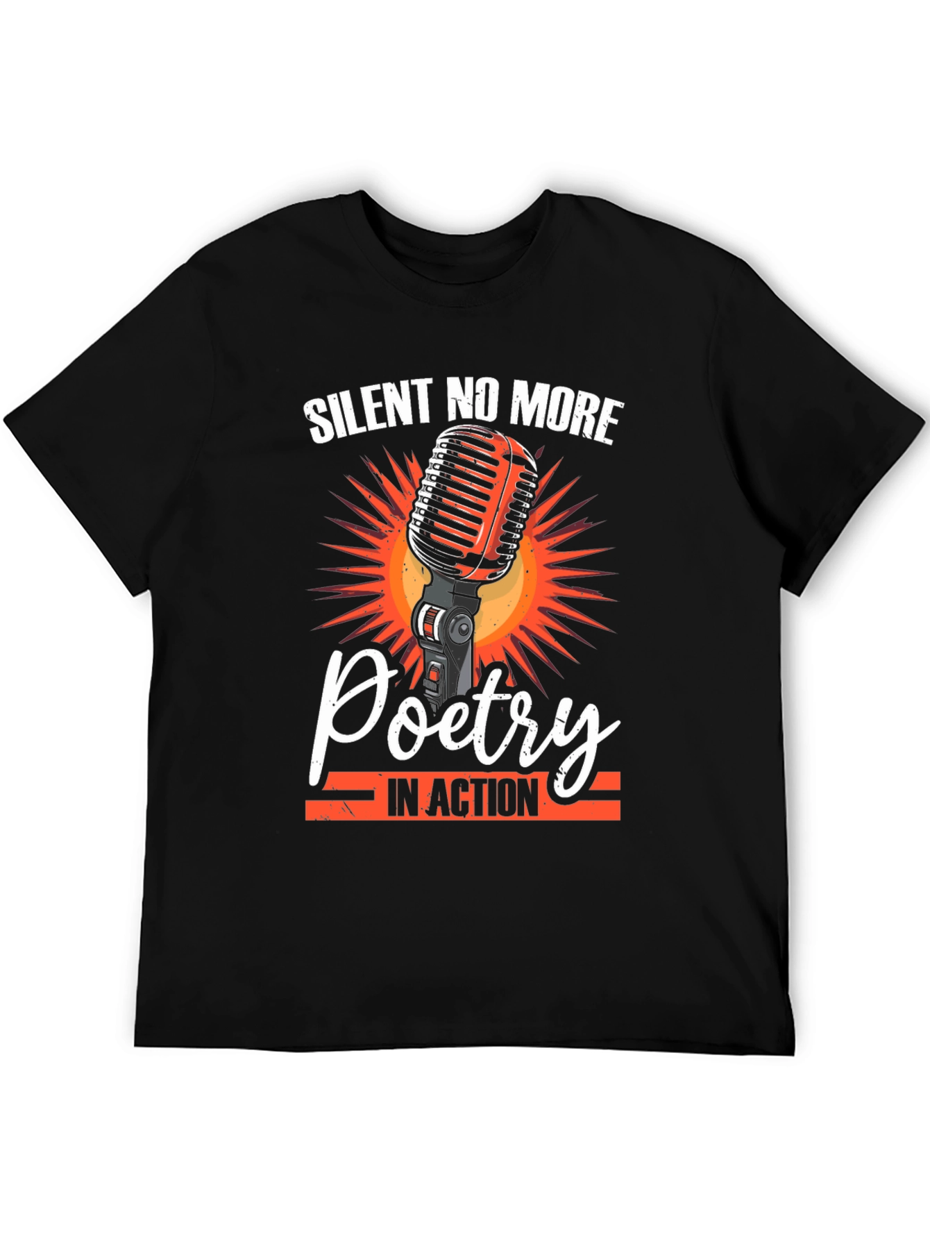 Silent No More Poetry In Action Graphic Tee