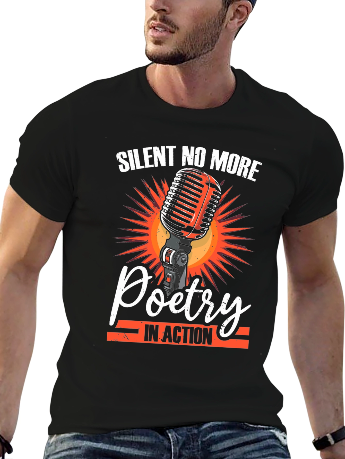 Silent No More Poetry In Action Graphic Tee