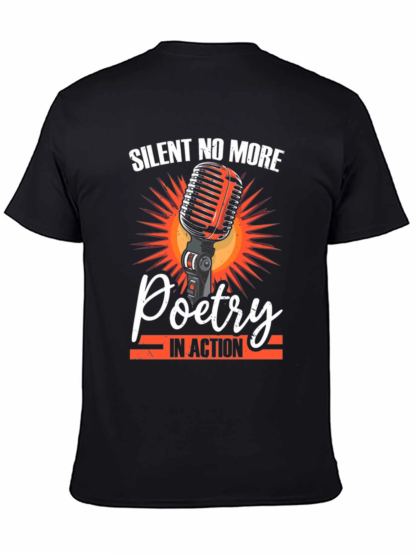 Silent No More Poetry In Action Graphic Tee