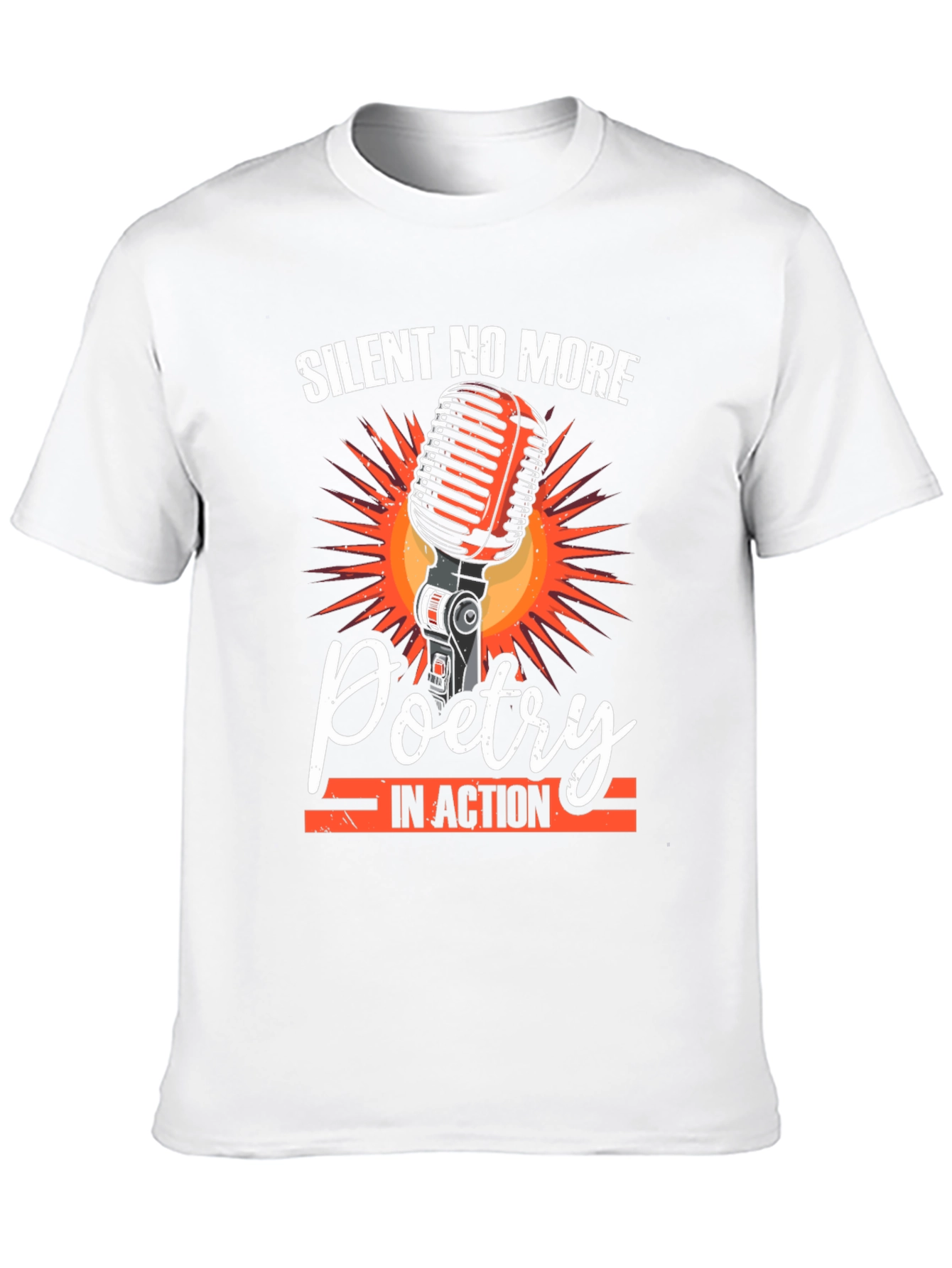 Silent No More Poetry In Action Graphic Tee