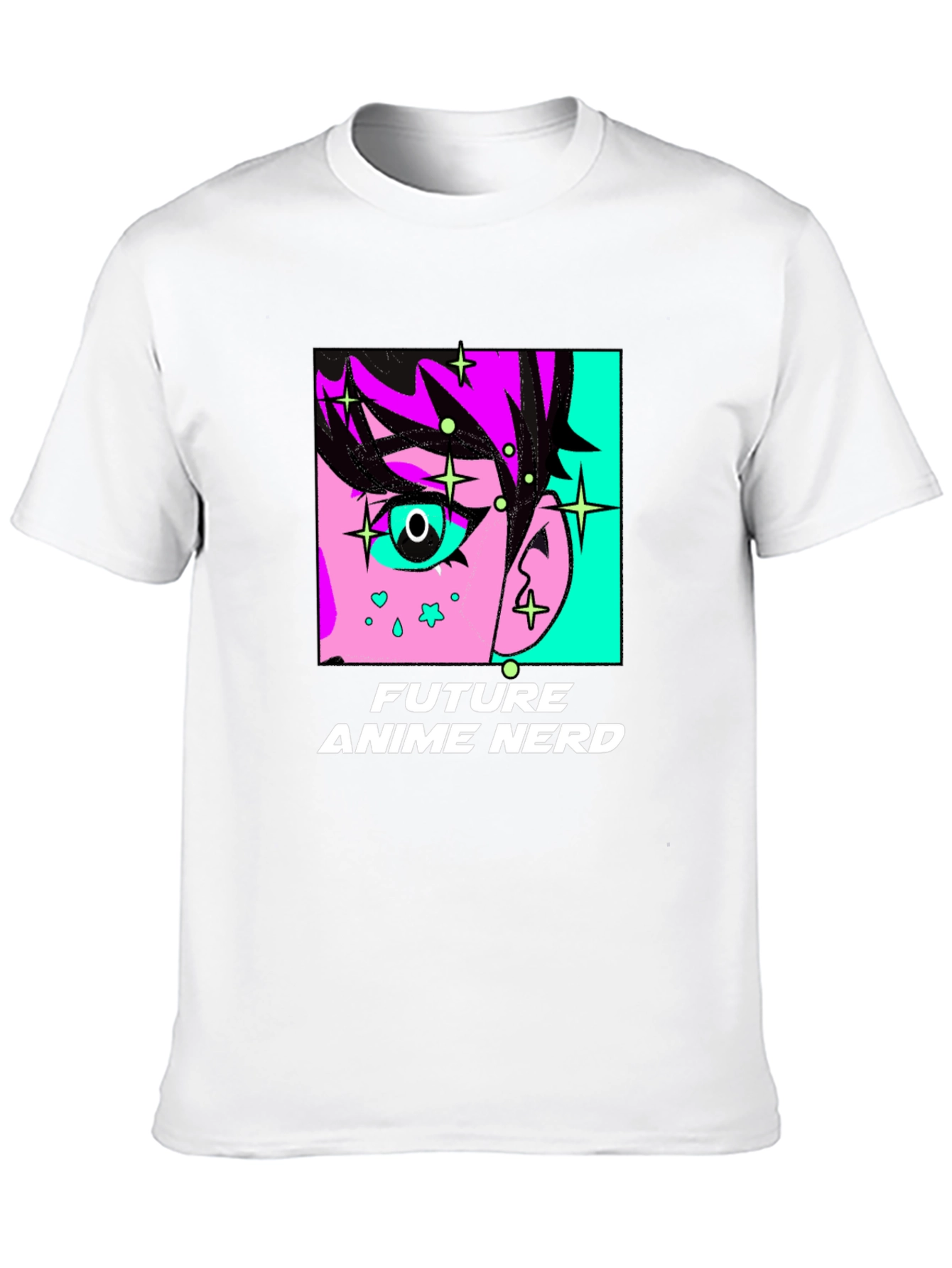 Future Anime Nerd Graphic Tee