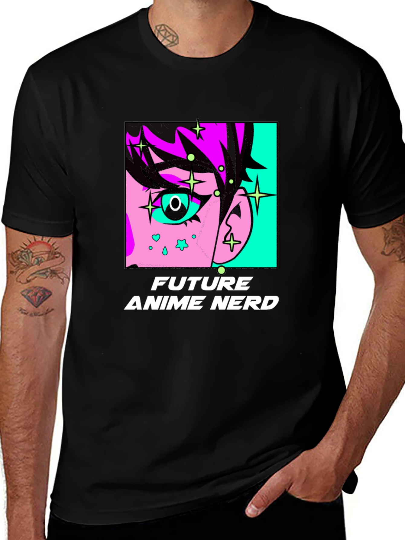 Future Anime Nerd Graphic Tee