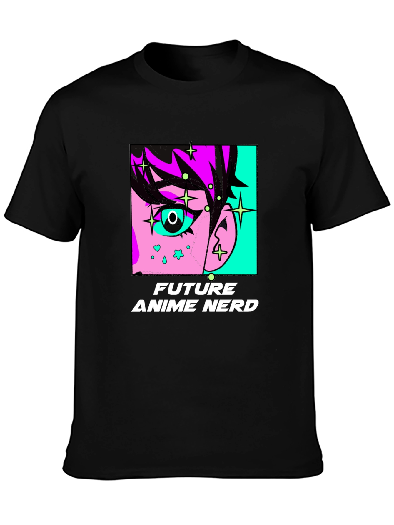 Future Anime Nerd Graphic Tee
