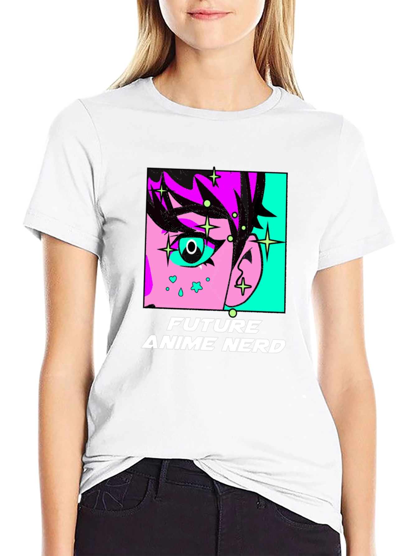 Future Anime Nerd Graphic Tee