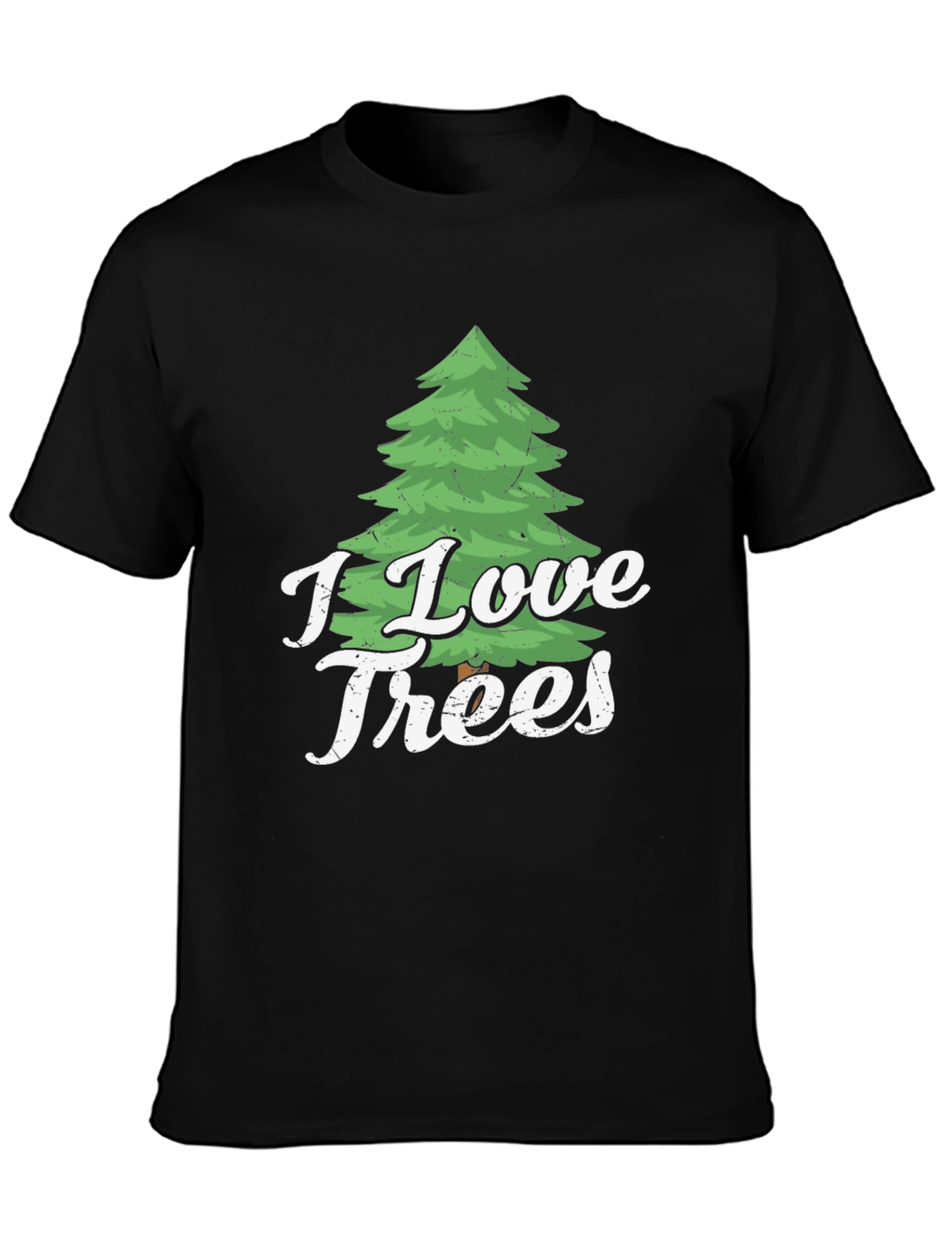 I Love Trees Graphic Print T-Shirt