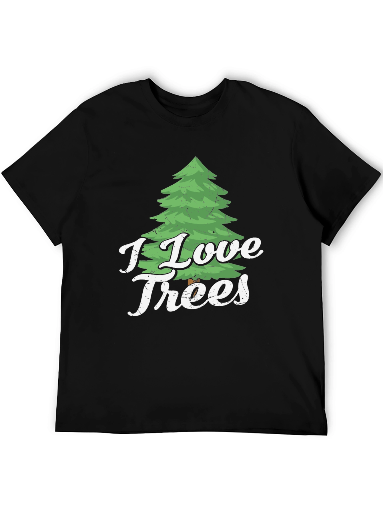I Love Trees Graphic Print T-Shirt