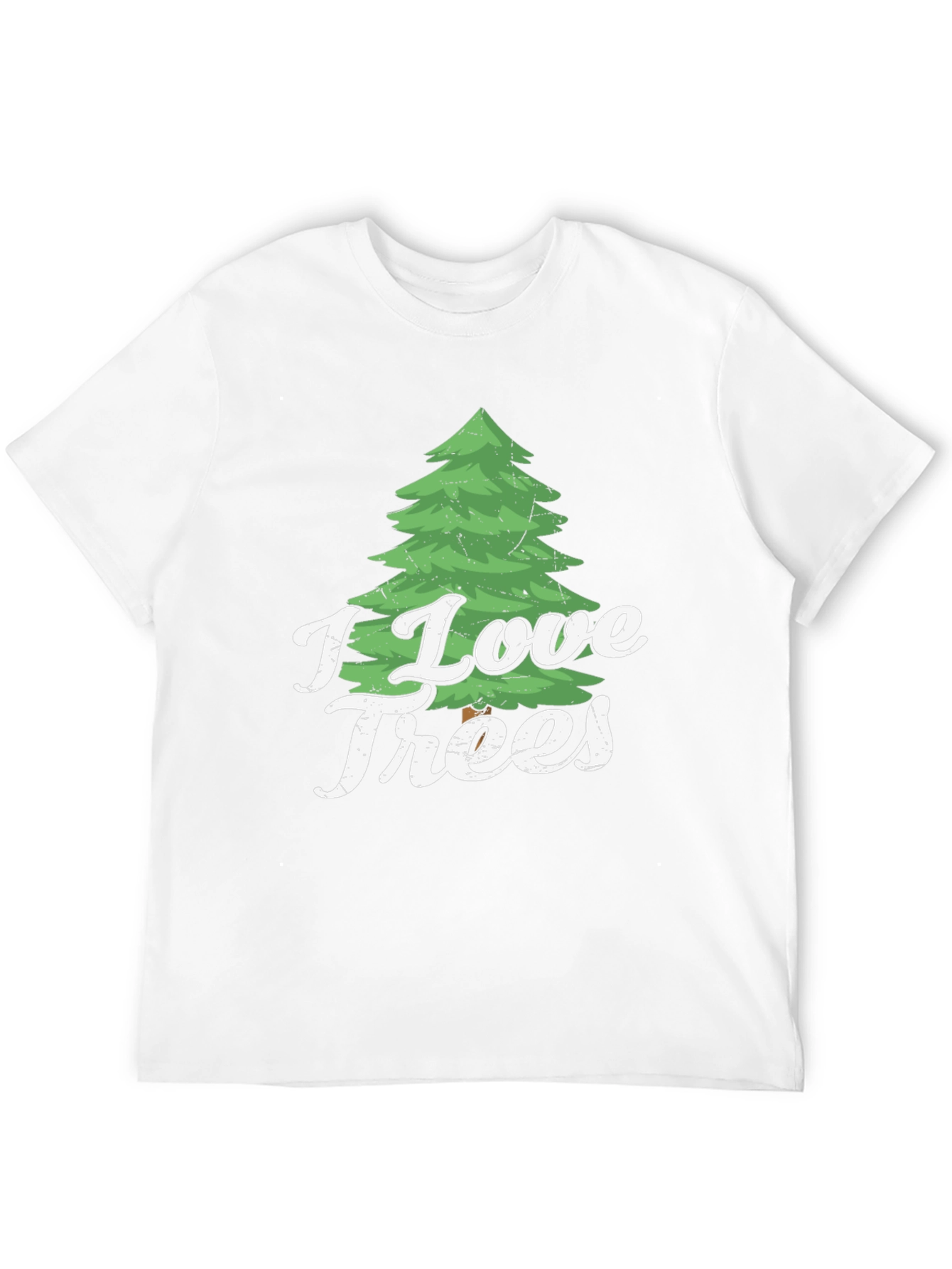 I Love Trees Graphic Print T-Shirt