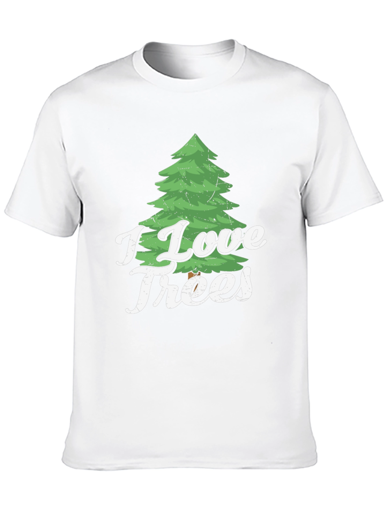I Love Trees Graphic Print T-Shirt