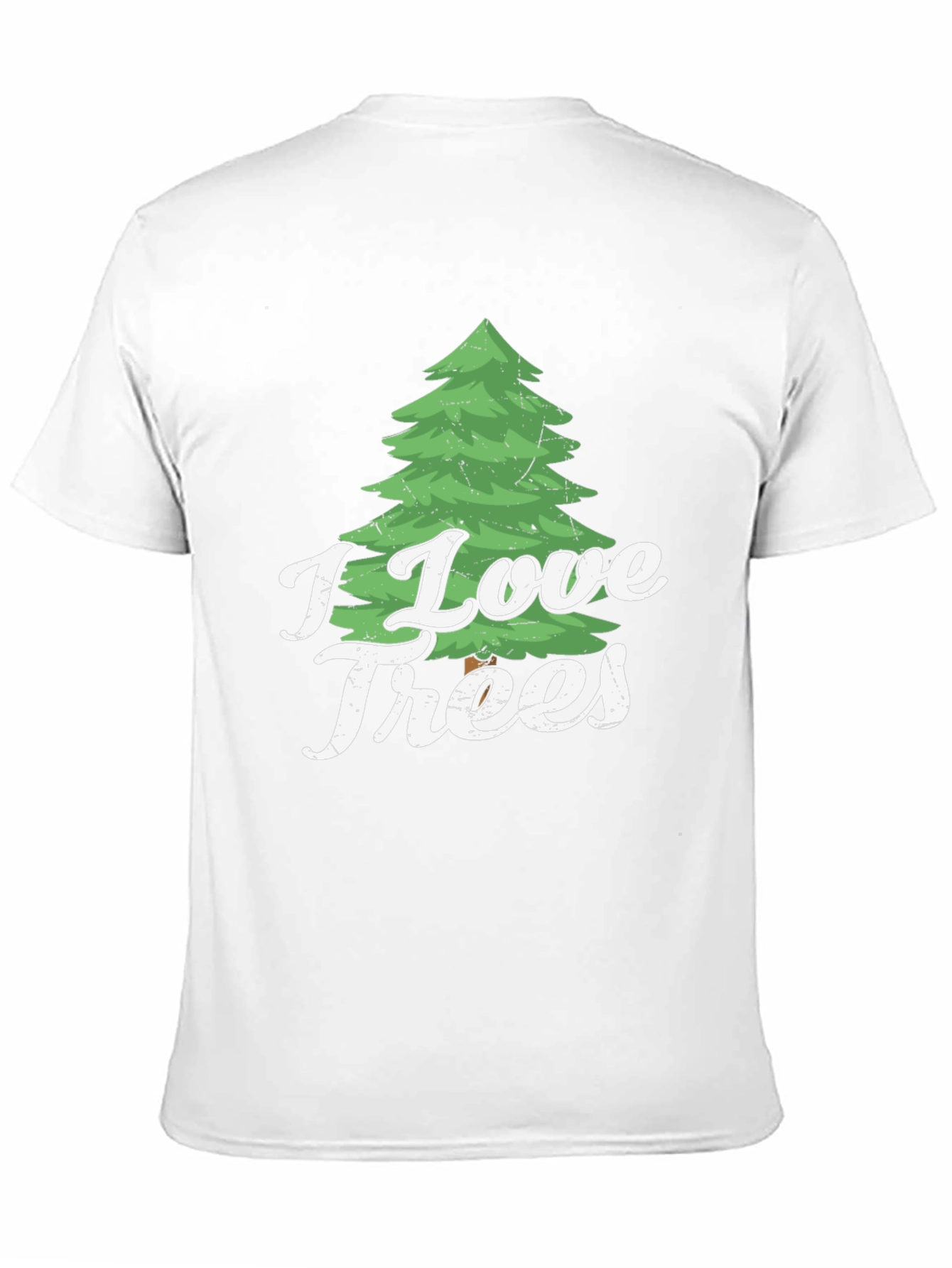 I Love Trees Graphic Print T-Shirt