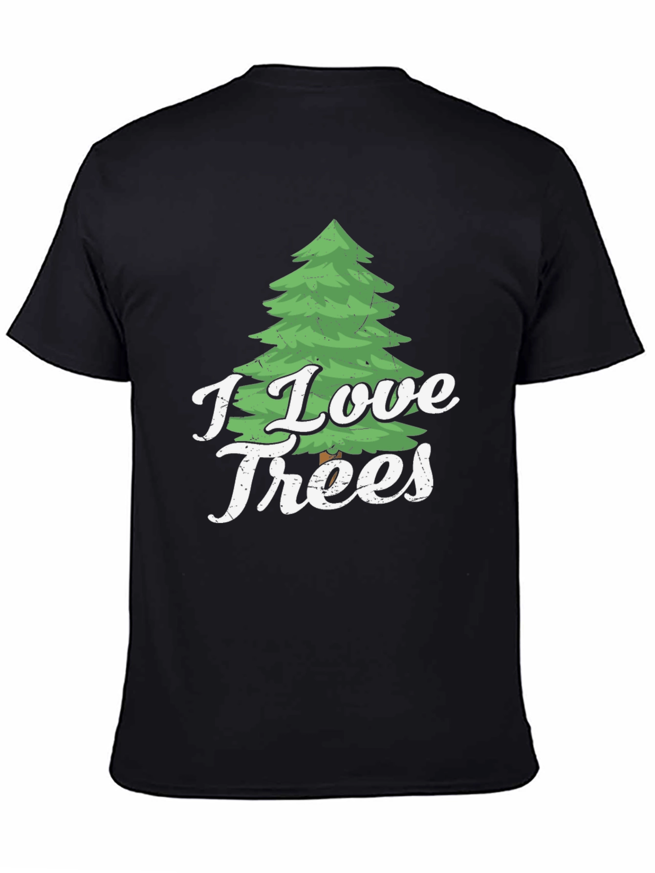 I Love Trees Graphic Print T-Shirt