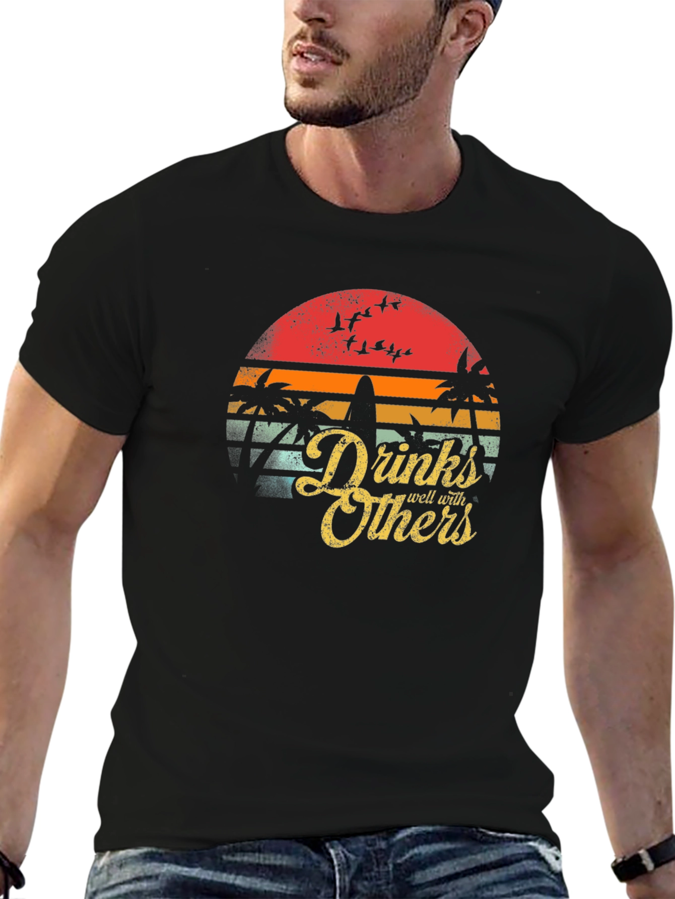 Drinks Well With Others T-Shirt