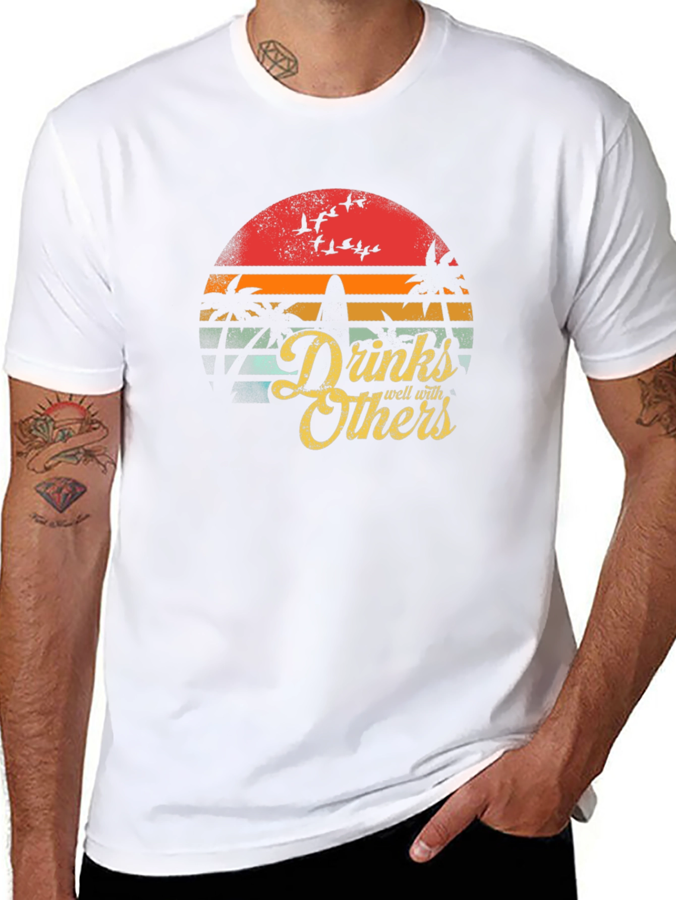 Drinks Well With Others T-Shirt