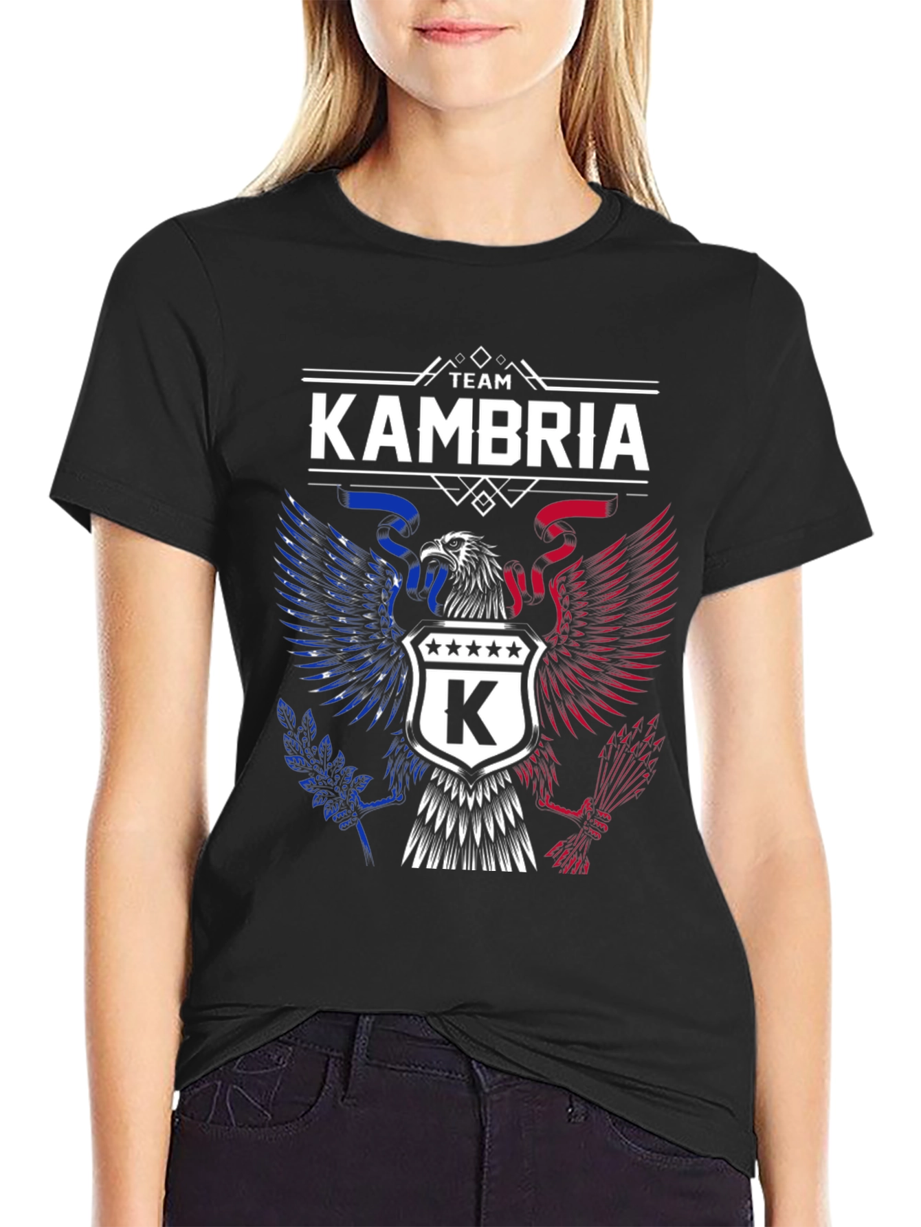 Team Kambria Eagle Graphic T-Shirt