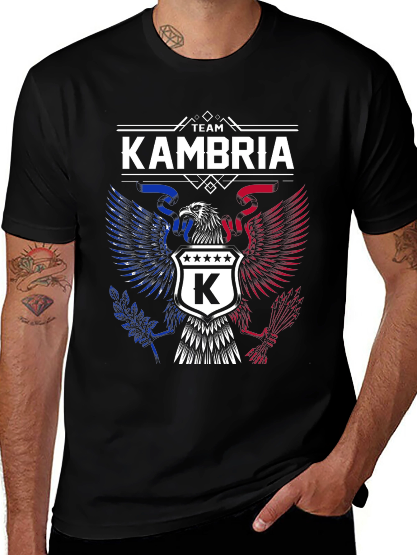 Team Kambria Eagle Graphic T-Shirt