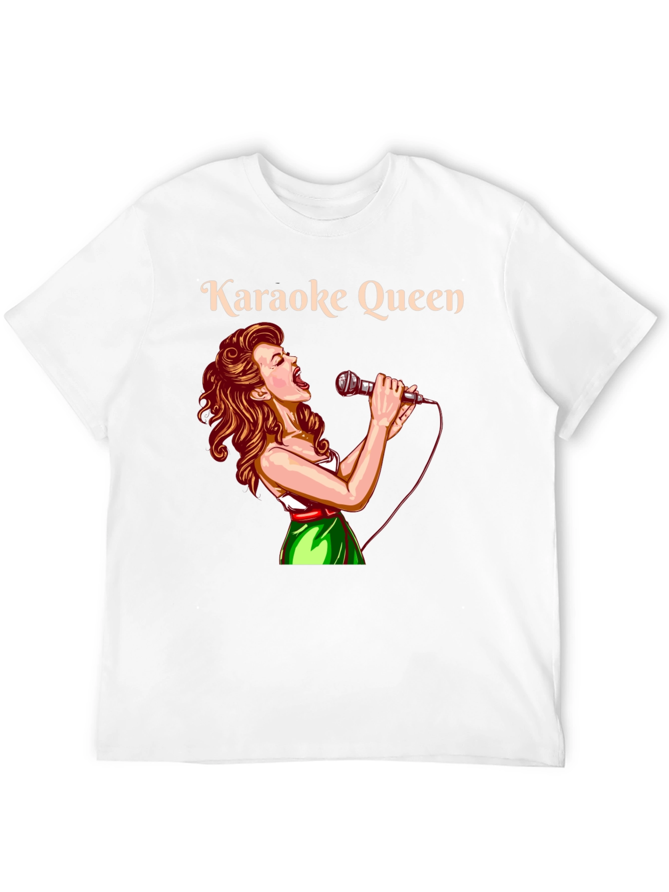 Karaoke Queen Graphic T-Shirt