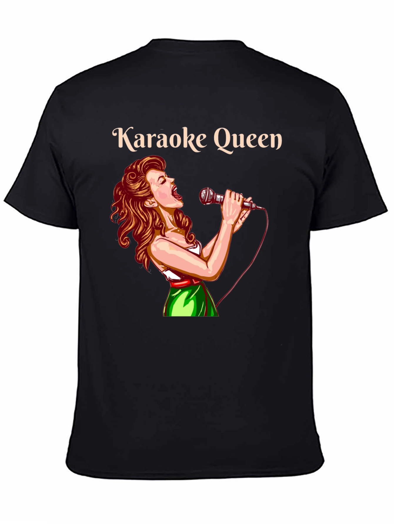 Karaoke Queen Graphic T-Shirt