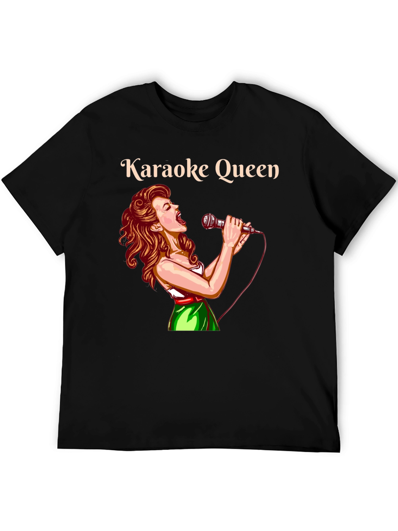 Karaoke Queen Graphic T-Shirt