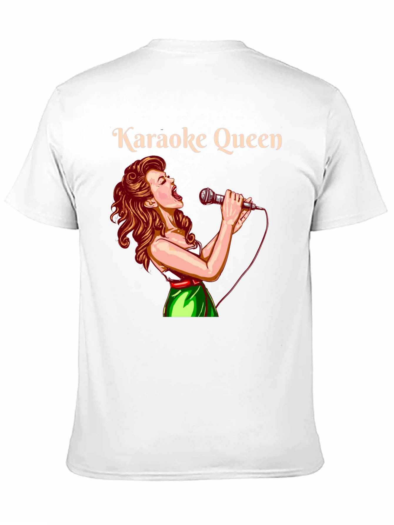 Karaoke Queen Graphic T-Shirt